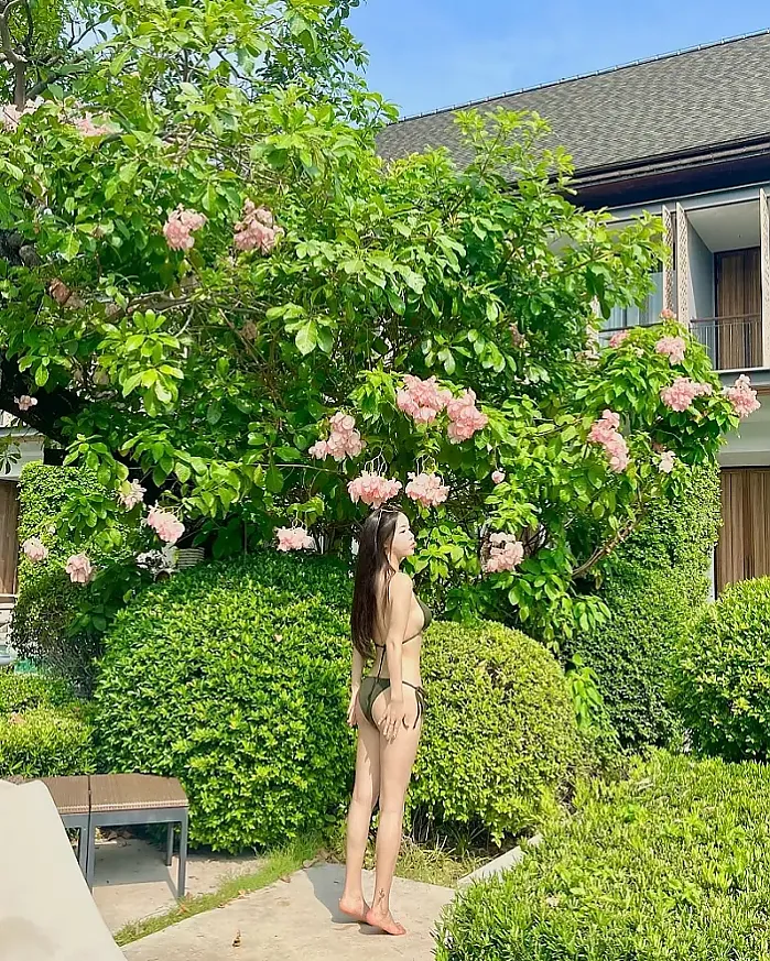 아침,저녁 수영해서 사진 많음