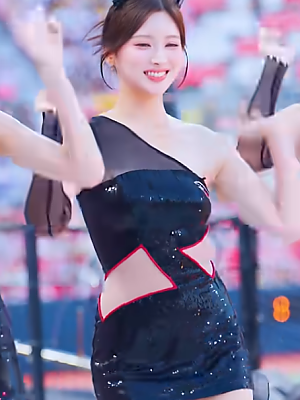 냥줍하고픈 가든냥 김정원 치어리더 아웃송 Up! Kim Jeong-Won cheerleader ktwiz