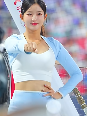 얼굴만 봐도 유잼이였던 레전드 미모 김진아 치어리더