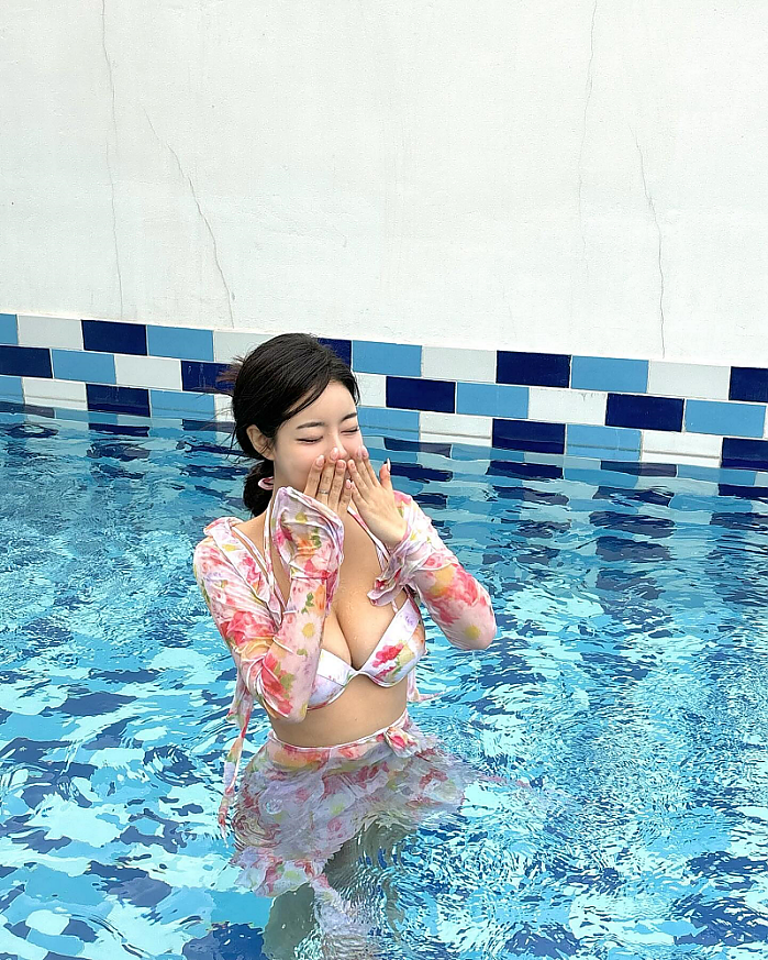 낮수영도 끝나따