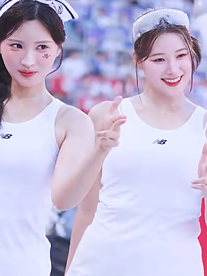카메라 보라는 피리춤 아웃송. 이예빈 KT 위즈