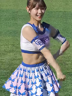 치아리더 HARU 씨 치아댄스 가끔 베이스터스 디아나 diana
