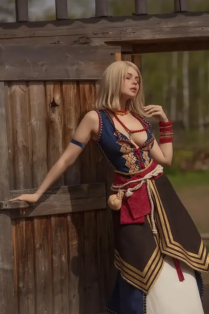 위쳐의 키이라 메츠 코스프레한 처자