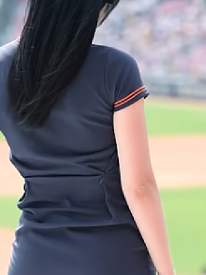 뭐하는겨! 견제응원 텐션보소 ㅋㅋ 하지원 치어리더