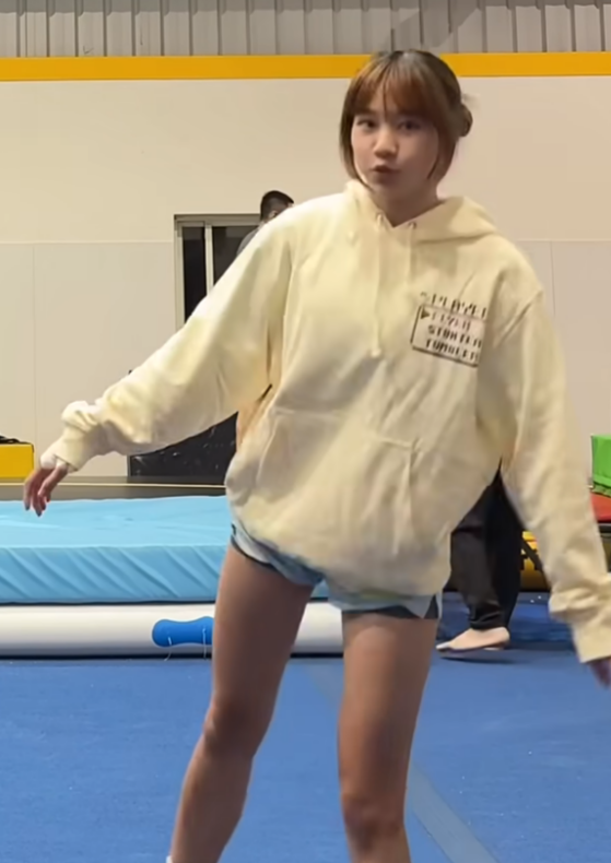 치어스포트 매일 훈련중