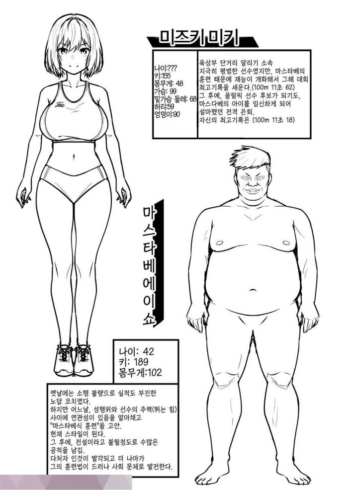 성 강화 합숙 -육상부 여자 미즈키 NTR편 - 성인만화