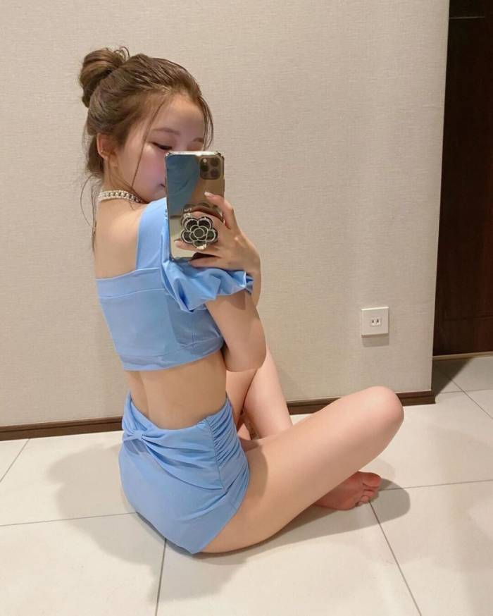 한국계 일본인 미나미 리호 수영복 속옷 몸매