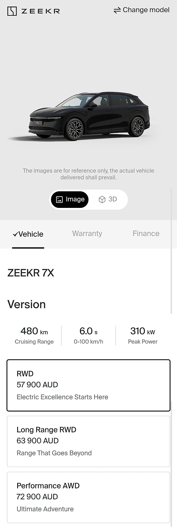 내년 한국 출시한다는 지커 7X 호주 가격